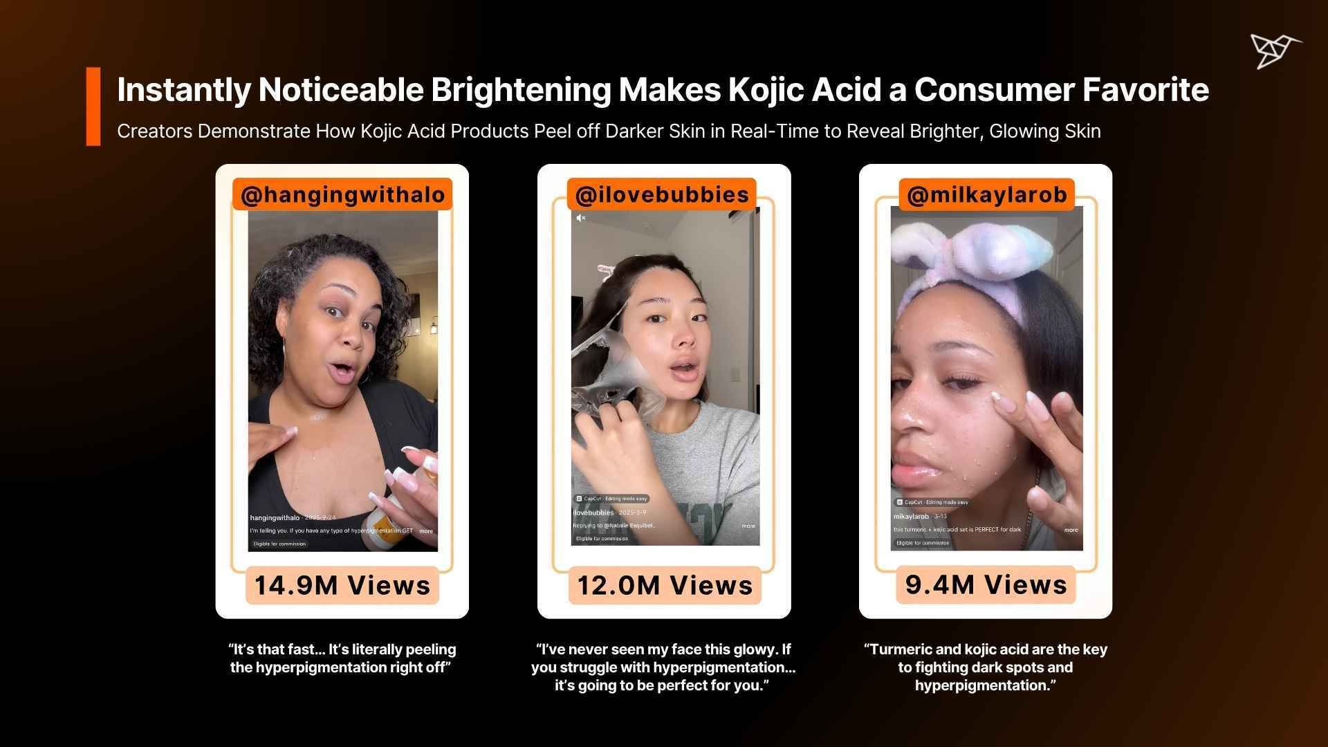 Instantly Noticeable Brightening Makes Kojic Acid a Consumer Favorite-1