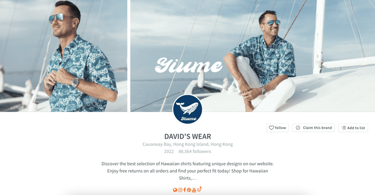 DTC Brand - David's Wear