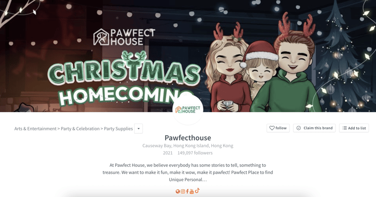 DTC Brand - Pawfect House