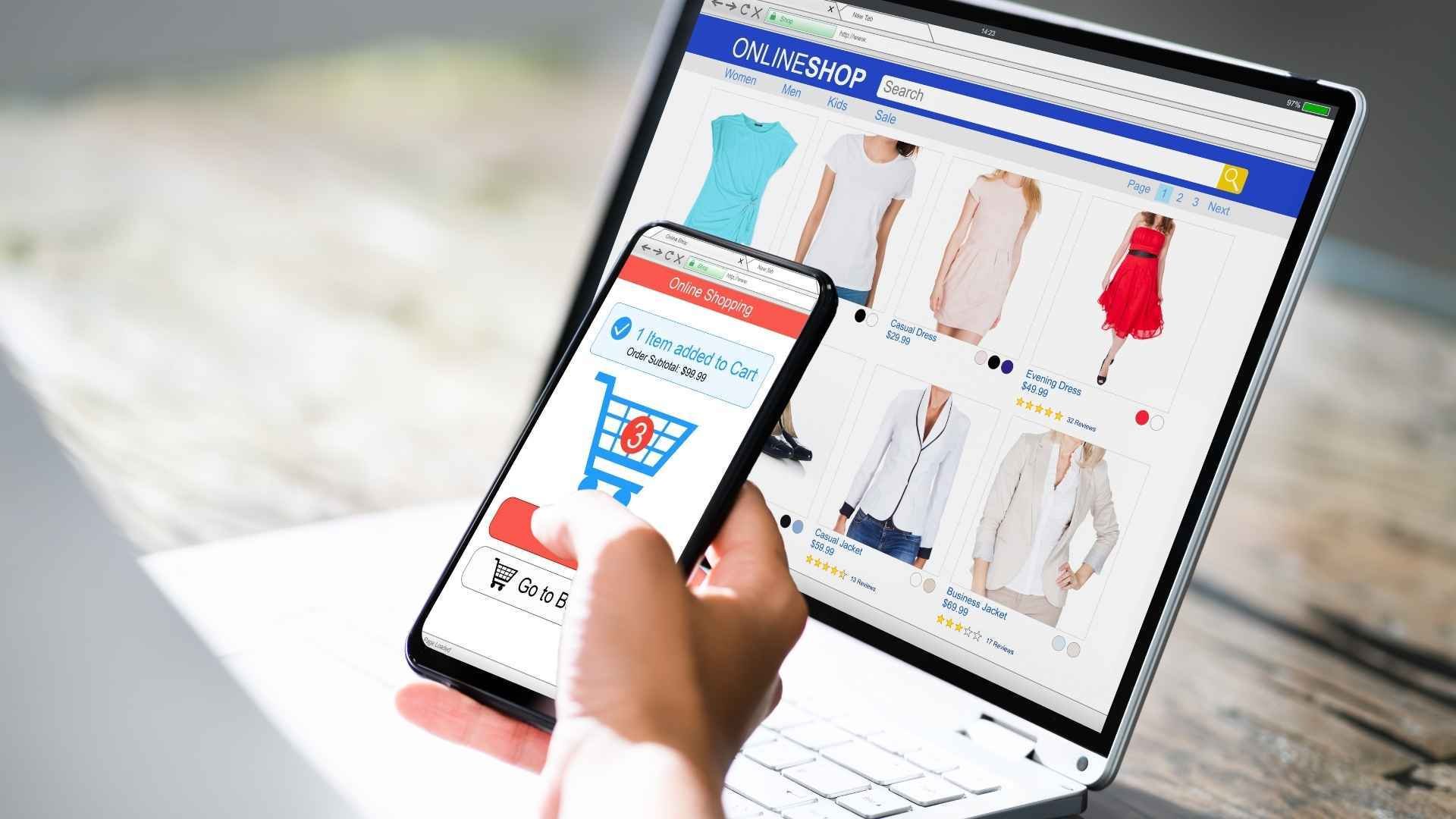 Searching brands online